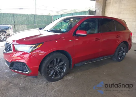 2020 Acura Mdx Technology A-Spec Packages from USA, damaged, VIN 5J8YD4H00LL025102